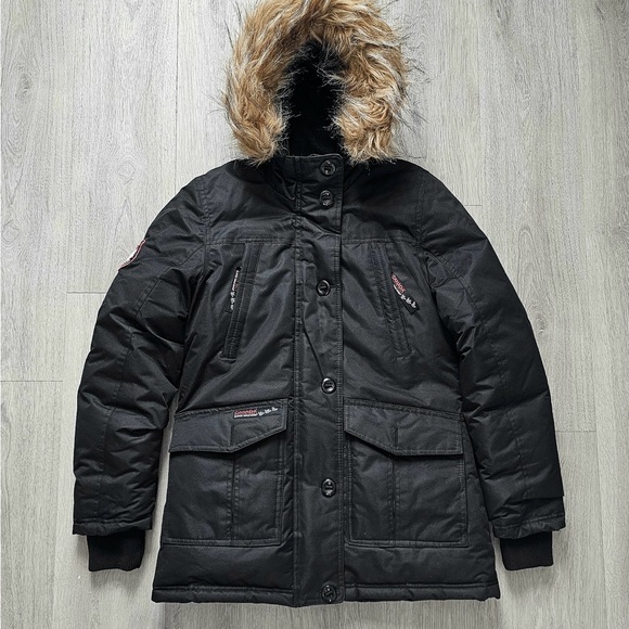 Canada Weather Gear Jackets & Blazers - Canada Weather Gear Women’s Black Winter Parka Sz Small
